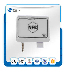 NFC Mobile Mate Card Reader 3.5mm Audio Jack Mobile UHF RFID Reader ACR35