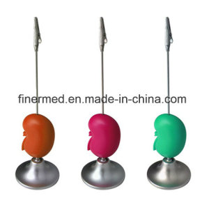 Promotional Plastic Stomach Shaped Memo Clip