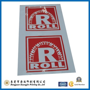 Red Color Self-Adhesive Label (GJ-label916)