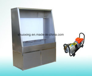 Screen Printing Washer, Screen Washout Booth with Back Light and Water Jet