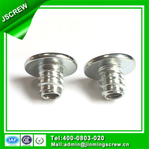 Zinc Alloy Inside and Outside Teeth Wooden Furniture Insert Nut