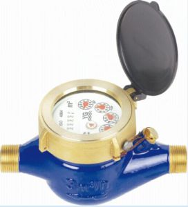 Multi Jet Brass Water Meter, Dry Type (1/2" to 2")